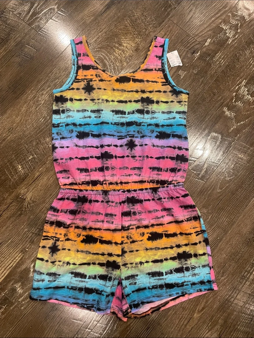 The Children's‎ Place Tie-Dye Tank Romper Size 10/12